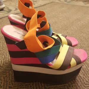 Zigi soho colorful wedges 5.5